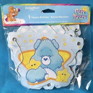 Care Bears 1st birthday banner